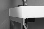 Biurko Konsola Feminiti White Desk 120 białe lakierowane  - Invicta Interior 6